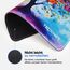 TECKNET Mauspad, 3 Pack Mousepad 270 x 210 mm, wasserdichte Gaming Mauspad Mausmatte mit vernähte Kanten, rutschfeste Gummiunterseite, Glatte Oberflächen, Geeignet für Computer, Laptop und PC
