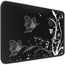 Sidorenko Gaming Mauspad - 280 x 200 mm - Mouse Pad mit Vernähte Kanten - Rutschfester Mousepad mit Einer speziellen Oberfläche verbessert Geschwindigkeit und Präzision - Maus Pad in schwarz