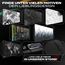 Sidorenko Gaming Mauspad XXL in schwarz - Großes Mousepad 1200x600 mm - rutschfeste Schreibtischunterlage für Büro - Desk Mat mit Fransenfreie Ränder - Präzises und langlebiges groß Mouse Pad