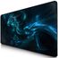 Sidorenko Gaming Mauspad XXL Blau - Großes Mousepad 900x400 mm - rutschfeste Schreibtischunterlage - Fransenfreie Ränder Large Mouse pad - Präzises und langlebiges maxlvl