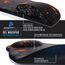Gel Mauspad ergonomische Handgelenkauflage - Office Komfort Mousepad - Handgelenkpolster Handauflage - Gelkissen Gelpolster - Maus und Tastatur - abwaschbar - für Computer Laptop Notebook
