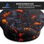 Gel Mauspad ergonomische Handgelenkauflage - Office Komfort Mousepad - Handgelenkpolster Handauflage - Gelkissen Gelpolster - Maus und Tastatur - abwaschbar - für Computer Laptop Notebook