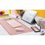 Logitech Desk Mat - Studio Series, Multifunktionale große Unterlage, Erweiterte Mausmatte, Anti-Rutsch-Gummiboden, Spritzwassergeschützt, Langlebig - Rosa