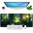Mauspad Grün xl Gaming Mousepad Groß Desk Pad Green Desk Mat Bürozubehör Schreibtischunterlage 80x30cm (Grün)