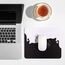 AOKSUNOVA Mauspad Klein Mauspad mit Motiv rutschfeste Mousepad Katze 24 x 20 cm Mausunterlage