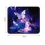 AOKSUNOVA Mauspad Schmetterling Mousepad mit Motiv Mauspad Frauen Lila 240 x 200 mm