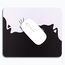 AOKSUNOVA Mauspad Klein Mauspad mit Motiv rutschfeste Mousepad Katze 24 x 20 cm Mausunterlage