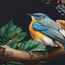 TITANWOLF - XXL Speed Gaming Mauspad 900 x 400mm - XXL Mousepad - Tischunterlage Large Size - verbessert Präzision und Geschwindigkeit - Modern Floral