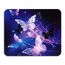 AOKSUNOVA Mauspad Schmetterling Mousepad mit Motiv Mauspad Frauen Lila 240 x 200 mm