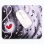 AOKSUNOVA Mauspad Motiv Mousepad Klein Bunt 240 x 200 mm Mauspad Mädchen Schön Musik