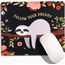 AOKSUNOVA Mauspad Schmetterling Mousepad Klein Mauspad 24 x 20 cm Mousepad mit Motiv für Gaming Büro Office