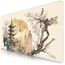 TITANWOLF - XXL Speed Gaming Mauspad 900 x 400mm - XXL Mousepad - Tischunterlage Large Size - verbessert Präzision und Geschwindigkeit - Japan Ink Painting Colour