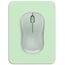 Dapesuom kleines Mauspad, 15,2 x 20,3 cm, mit Rutschfester Gummiunterseite, wasserdichtes Mini-Mauspad für Damen, Herren, kabellose Maus Laptops, Zuhause, Büro, Reisen, Seegrün