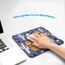AOKSUNOVA Mauspad Klein mit Motiv Office Mousepad Cute 240 x 200 mm Alpaka