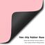Dapesuom kleines Mauspad, 15,2 x 12,7 cm, mit Rutschfester Gummiunterseite, wasserdichtes Mini-Mauspad für Damen, Herren, kabellose Maus Laptops, Zuhause, Büro, Reisen, Rosa