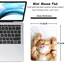 Dapesuom kleines Mauspad, 15,2 x 20,3 cm, mit Rutschfester Gummiunterseite, wasserdichtes Mini-Mauspad für Damen, Herren, kabellose Maus Laptops, Büro, Reisen, Zuhause, Katze