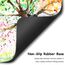 Dapesuom kleines Mauspad, 15,2 x 20,3 cm, mit Rutschfester Gummiunterseite, wasserdichtes Mini-Mauspad für Damen, Herren, kabellose Maus Laptops, Zuhause, Reisen, Bunter Baum