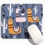 AOKSUNOVA Mauspad Klein mit Motiv Office Mousepad Cute 240 x 200 mm Alpaka