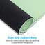 Dapesuom kleines Mauspad, 26 x 21 cm, mit Rutschfester Gummiunterseite, wasserdichtes Mini-Mauspad für Damen, Herren, kabellose Maus Laptops, Zuhause, Büro, Reisen, Seegrün