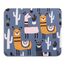 AOKSUNOVA Mauspad Klein mit Motiv Office Mousepad Cute 240 x 200 mm Alpaka