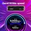 Crucial P3 Plus SSD 500GB M.2 PCIe Gen4 NVMe Interne SSD, bis 4.700 MB/s, Laptop und Desktop kompatibel, Solid State Drive Festplatte - CT500P3PSSD8