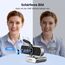 UGREEN FineCam Lite 1080P Webcam Full HD 1080P/30fps USB A Webcam mit Mikrofon für PC, automatische Lichtkorrektur, 90° Ansicht, USB Webcam für Live Streaming, Konferenzen Switch 2 (Silbergrau)