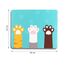 AOKSUNOVA Mauspad Gaming Mouse Pad rutschfest 24 x 20 x 0,3 cm Mauspad mit Katze Motiv Niedliches Design