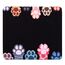 AOKSUNOVA Mini Mauspad mit Motiv 180 x 160 mm Kleines Mauspad Mousepad Bunt Katze