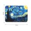 AOKSUNOVA Gaming Mauspad Klein mit Motiv Van Gogh 28 x 20 cm Mousepad mit Design Mädchen Bunt