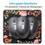 AOKSUNOVA Mauspad Klein 18 x 16 cm Mauspad Mini Bunt Mousepad mit Motiv Niedliches Faultier Lustig Design