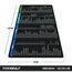 TITANWOLF - XXL Speed Gaming Mauspad 1200 x 600mm - Excel Windows Outlook Word Shortcut Tastenkürzel auf DEUTSCH - Schwarz