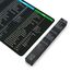 TITANWOLF - XXL Speed Gaming Mauspad 1200 x 600mm - Excel Windows Outlook Word Shortcut Tastenkürzel auf DEUTSCH - Schwarz