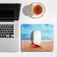 AOKSUNOVA Mauspad Klein Office Mauspad Mouse Pad Design rutschfest 24 x 20 cm