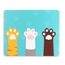 AOKSUNOVA Mauspad Gaming Mouse Pad rutschfest 24 x 20 x 0,3 cm Mauspad mit Katze Motiv Niedliches Design
