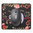 AOKSUNOVA Mauspad Klein 18 x 16 cm Mauspad Mini Bunt Mousepad mit Motiv Niedliches Faultier Lustig Design