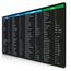 TITANWOLF - XXL Speed Gaming Mauspad 1200 x 600mm - Excel Windows Outlook Word Shortcut Tastenkürzel auf ENGLISCH - Schwarz