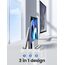 VAYDEER Vertikaler Laptop Ständer Laptopständer Platzsparender 3in1 Vertical Stander zum Vertikalen Positionieren Kompatibel für MacBook Air, MacBook Pro, iPad, Tablets Notebook bis 17,3" Weiß