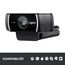 Logitech C922 PRO Webcam mit Stativ, Full-HD 1080p, 78° Sichtfeld, Autofokus, Belichtungskorrektur, H.264-Kompression, USB-Anschluss, Für Streaming via OBS, Xsplit, etc. - Schwarz