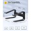 Soqool Laptop Ständer, Aluminium Laptop Stand mit Belüftung, Ergonomisch Laptop Halterung für Schreibtisch, Kompatibel mit MacBook Air/Pro, Lenovo, Huawei, Acer, Dell, HP (10-17 Zoll)