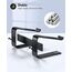 Soqool Laptop Ständer, Aluminium Laptop Stand mit Belüftung, Ergonomisch Laptop Halterung für Schreibtisch, Kompatibel mit MacBook Air/Pro, Lenovo, Huawei, Acer, Dell, HP (10-17 Zoll)