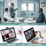 YIMONA 2K Full HD Webcam, mit Objektivabdeckung 30fps, 85° Weitwinkel, USB, Dual Mikrofon, Fester Fokus, Belichtungskorrektur, Rauschunterdrückung, kompatibel mit Windows, Mac OS, Linux und mehr