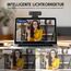 YIMONA 4K Webcam für PC mit Sony-Sensor, PDAF-Autofokus, Dual-Mikrofon mit Geräuschunterdrückung, Privacy-Abdeckung, 80° Weitwinkel, USB Plug-&-Play Webcam für Streaming, Zoom & Microsoft Teams