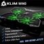 KLIM Wind Laptop Kühler - Mehr als 500 000 verkaufte Einheiten - NEU 2024 - Leistungsstark - Schneller Kühlvorgang - 4 Lüfter PC Notebook PS4 Belüfteter Laptop Ständer - Grün