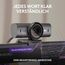 Logitech MX Brio Ultra HD 4K Collaboration and Streaming Webcam, 1080p at 60 FPS, Dual Noise Reducing Mics, Show Mode, USB-C, Webcam Cover, Works with Microsoft Teams, Zoom, Google Meet, Graphit