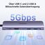 UGREEN Revodok 1071 USB C Hub HDMI 4K, PD 100W, USB 3.0 Datenports, SD/TF Kartenleser Multiport Adapter Kompatibel mit iPhone 17/16, MacBook, iPad, Surface Laptop, Galaxy S24, Steam Deck usw.