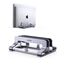 UGREEN Vertikaler Laptop Ständer Aluminium 2 Slot Vertikal Stand Vertikaler MacBook Ständer Platzsparende Halterung für MacBook Pro/Air, iPad, Huawei, Surface, Dell, HP und andere