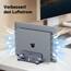 UGREEN Vertikaler Laptop Ständer Aluminium 3 Slot Vertikal Stand Vertikaler MacBook Ständer Platzsparende Halterung für MacBook Pro/Air, iPad, Huawei, Surface, Dell, HP und andere