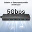 UGREEN 4-Port USB 3.0 Hub Verteiler 5Gbps USB Mehrfachstecker Splitter für MacBook, iMac, Surface, Dell, Thinkpad, USB Stick, Mobile HDD, Desktop PC und mehr (60cm)