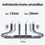 UGREEN Vertikaler Laptop Ständer Aluminium 3 Slot Vertikal Stand Vertikaler MacBook Ständer Platzsparende Halterung für MacBook Pro/Air, iPad, Huawei, Surface, Dell, HP und andere