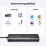UGREEN 4-Port USB 3.0 Hub Verteiler 5Gbps USB Mehrfachstecker Splitter für MacBook, iMac, Surface, Dell, Thinkpad, USB Stick, Mobile HDD, Desktop PC und mehr (100cm)